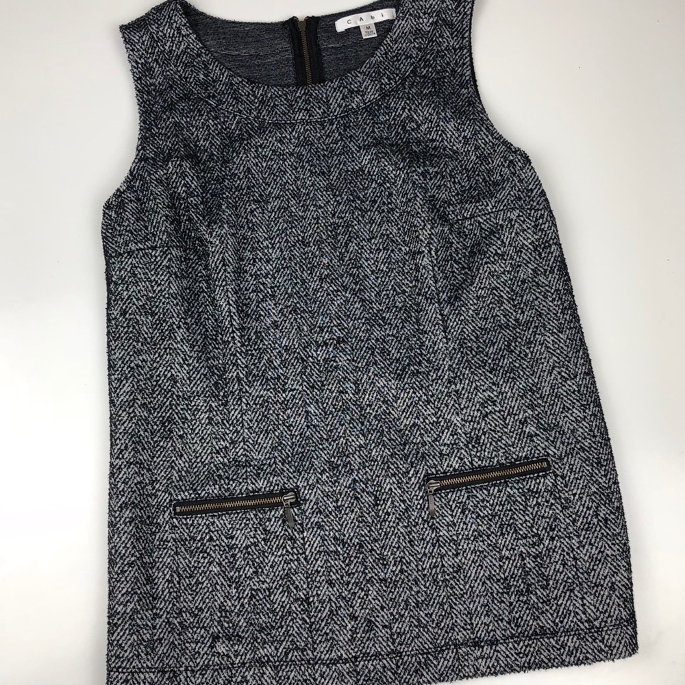 CAbi Sleeveless Top Size Medium